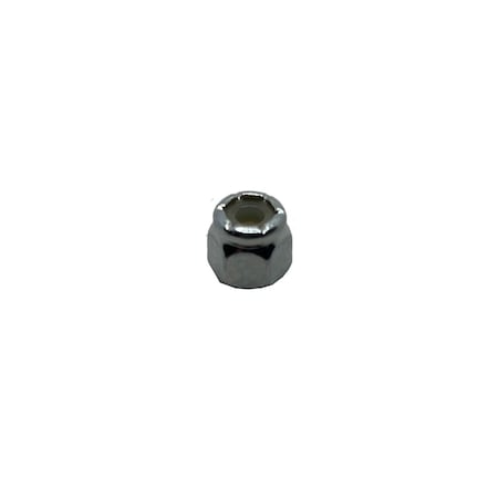 Nylon Insert Lock Nut, #4-40, Nylon, Zinc Plated